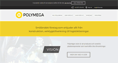 Desktop Screenshot of polymega.se